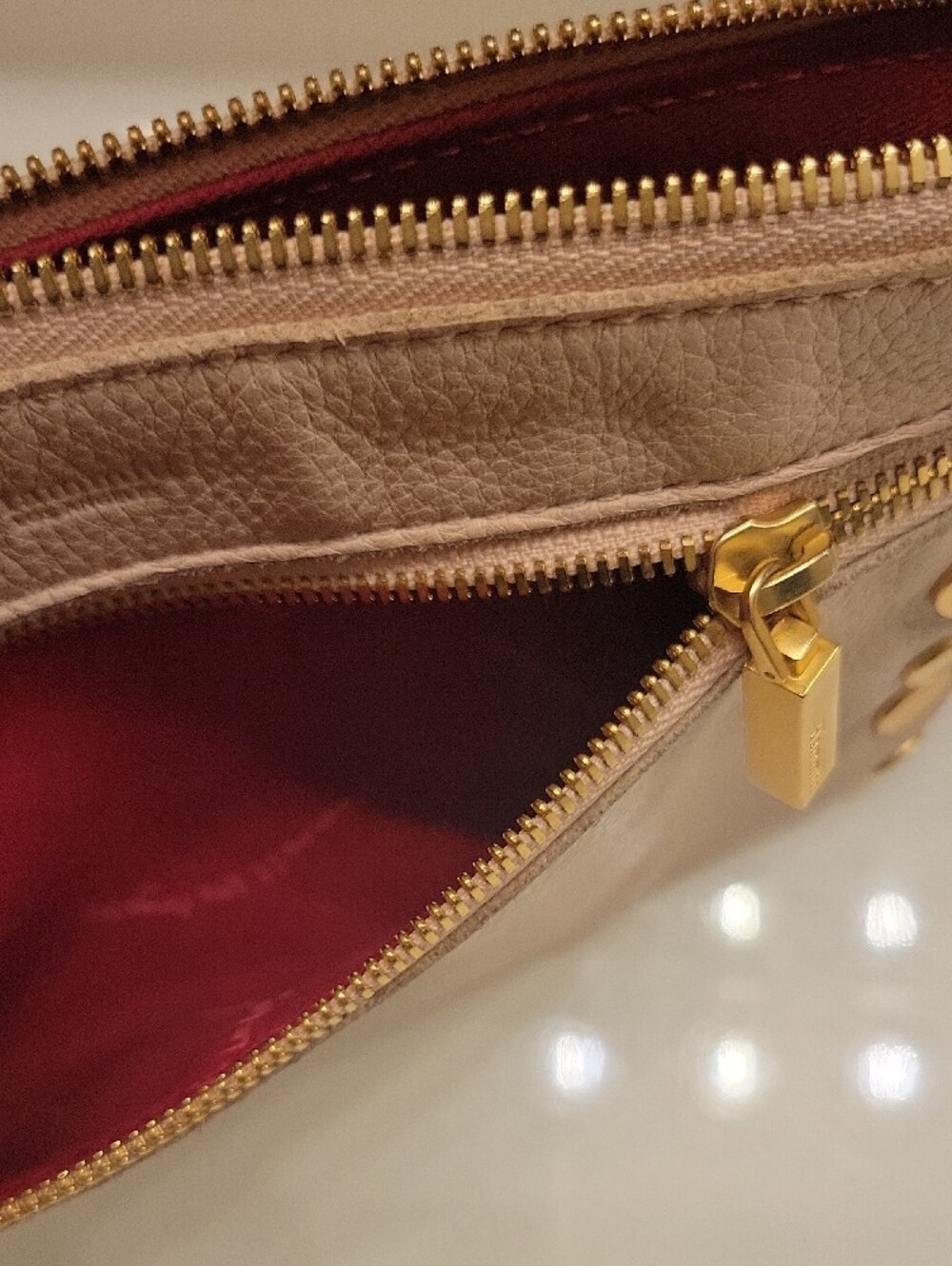 Hammitt Nash Blush Pink Leather Wristlet with Gold Hardware - Picture 10 of 16